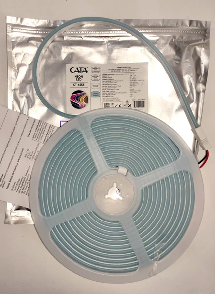 CATA NEON ŞERİT LED TURKUAZ 5 METRE RULO ürün görseli 1