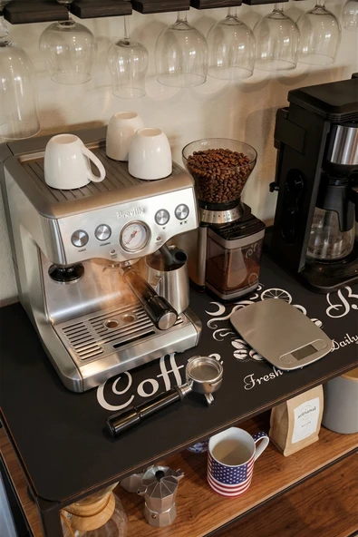 Valerine Life Barista Matı Sıvı Geçirmez Büyük Boy XXL Kahve Barı Espresso Kahve Makinesi Pad 40x90cm 27241224 ürün görseli 1