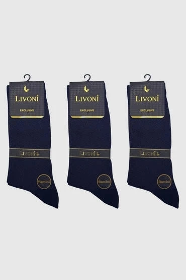 Livoni Dikişsiz Bambu Erkek Çorap ürün görseli 1