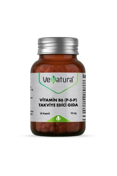 VeNatura Vitamin B6 (P-5-P) 10 mg 30 Kapsül ürün görseli 1