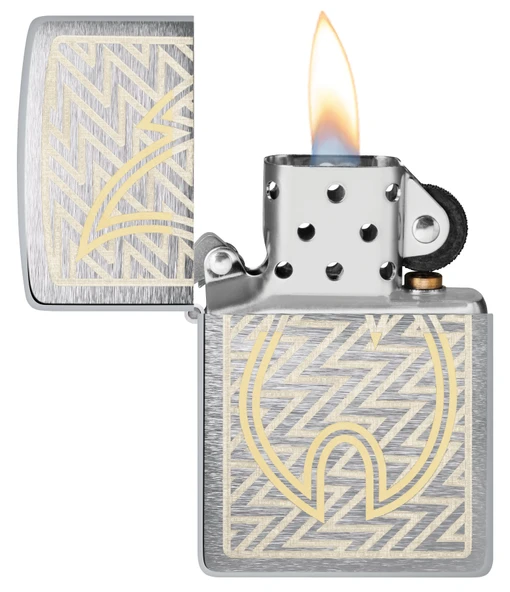 Zippo Tread Flame Dizayn Çakmak - Resim 3