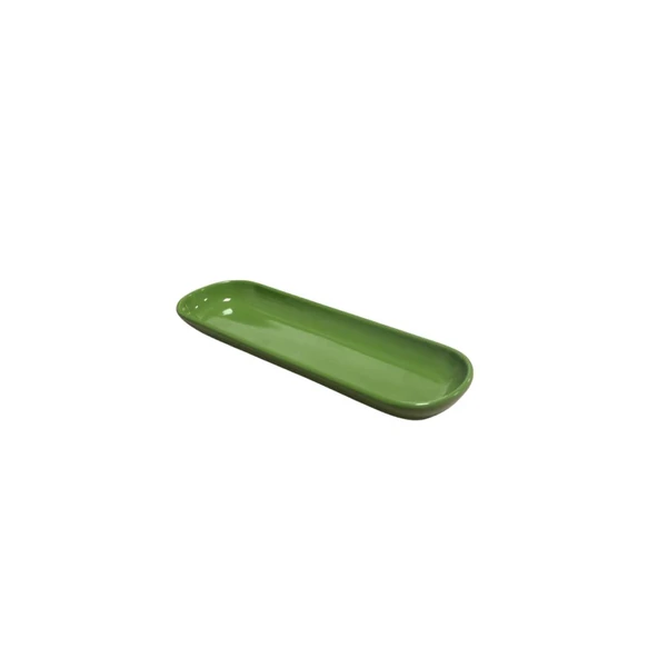 Keramika Kayık Noyan 26*9 Cm Yeşil ürün görseli 1