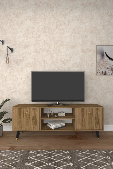 Ferniso Mobilya138 cm Tv Ünitesi Çam - Resim 2