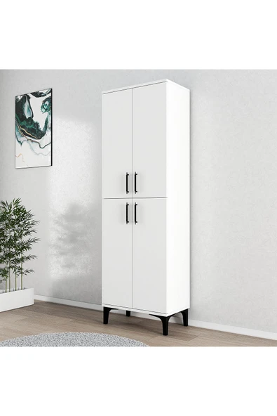Ferniso Mobilya 4 Kapak 6 Bölmeli Ayakkabılık ürün görseli 1