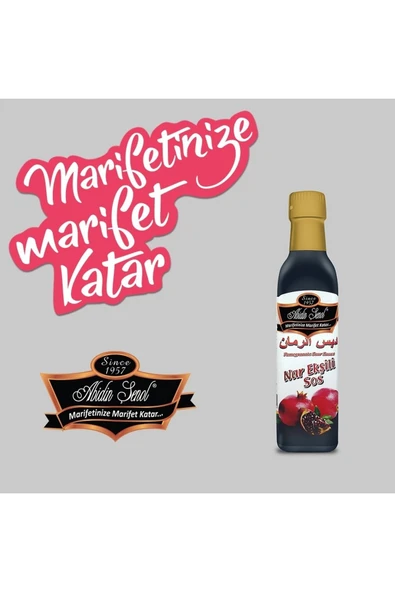 Abidin Şenol 350 gr Ekşili Sos Özel Cam Şişe ürün görseli 1