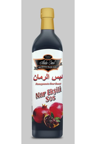 Abidin Şenol Ekşili Sos 1000 gr Cam Şişe ürün görseli 1