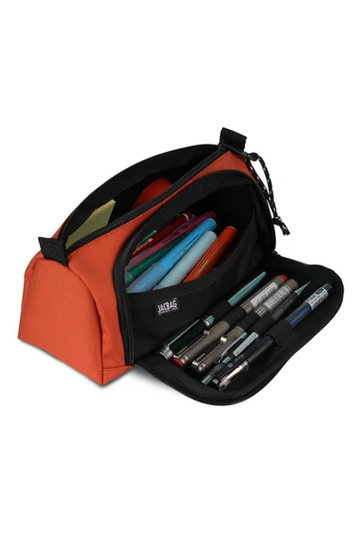 jacbag PRIME XL-LASTİK AYRAÇLI İKİ BÖLMELİ KALEM KUTUSU ürün görseli 1
