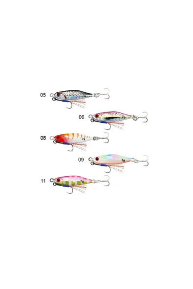 Captain 3641 Forester Mini Jigger 7gr LRF Jig Suni Yem ürün görseli 1