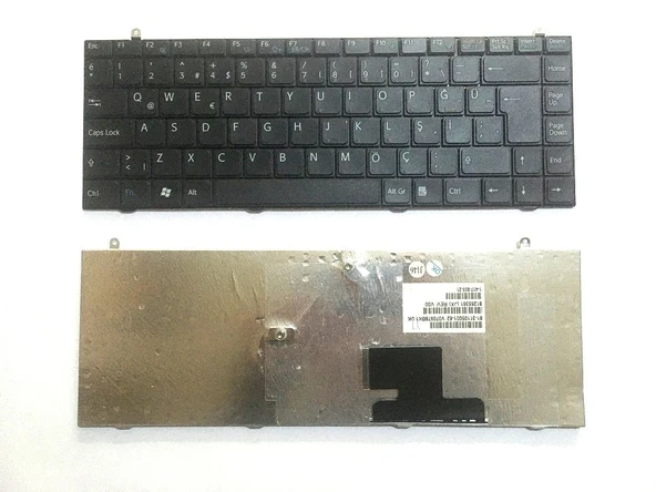 Sony Vaio VGN-FZ VGN-FZ18L VGN-FZ18 M SP VGN-FZ15 Siyah Klavye TR, V070978 / KL0114 ürün görseli 1