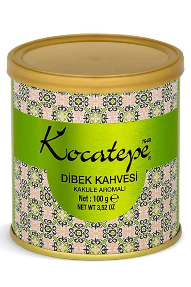 KOCATEPE KAHVE Kocatepe Kakuleli Dibek Kahvesi Teneke 100 G ürün görseli 1