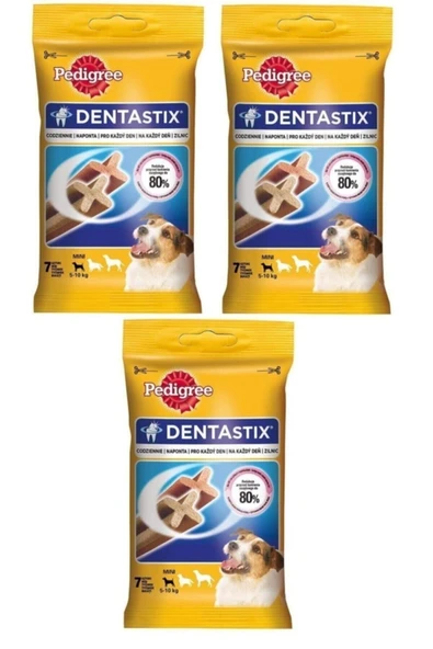 Pedigree Dentastix Küçük Irk Şerit Köpek Ödül Maması 110 Gr (3 Adet) ürün görseli 1