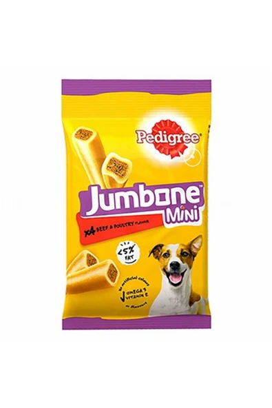Pedigree Jumbone Mini Sığır Etli Köpek Ödülü 160 gr ürün görseli 1