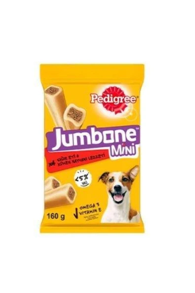 Pedigree Marka: Jumbone Sığır Etli Ödül Maması 160 G Kategori: Köpek Ödülü ürün görseli 1