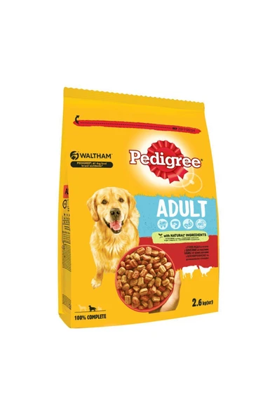 Pedigree Biftekli Kuru Mama 2.6 Kg ürün görseli 1