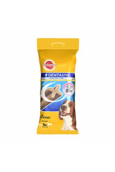 Pedigree Dentastix Ağız Ve Diş Çubuğu Köpek Ödülü 180 gr ürün görseli 1