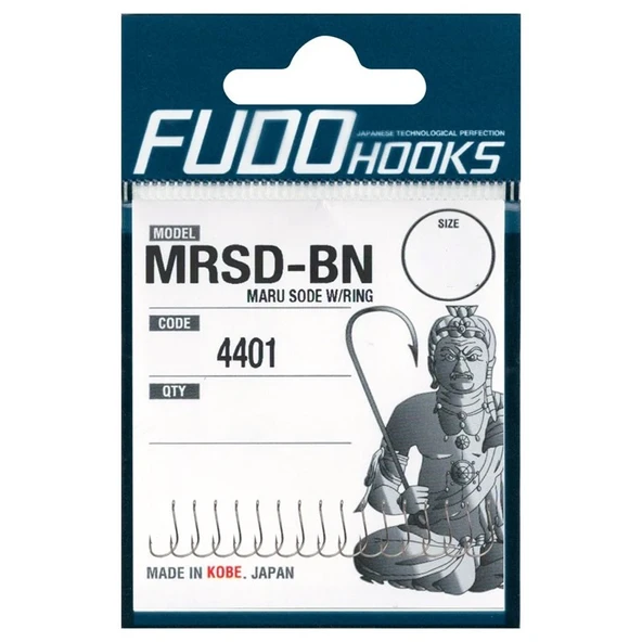 Fudo 4401 Maru Sode Black Nickel İğne  2 No 14 Adet ürün görseli 1