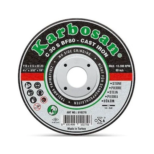 KARBOSAN 180X3,0 MERMER KESİCİ - 25 ADET ürün görseli 1