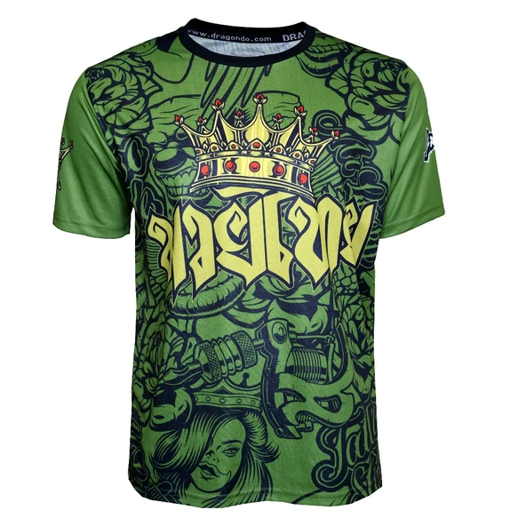 DragonDo TX8597 Muaythai Tişört Dijital Baskılı Muay Thai Tişört ürün görseli 1