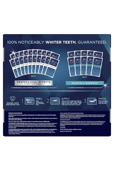 Crest 3D Whitestrips Level 20 + Level 12 Set - Resim 2