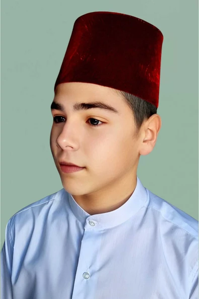Çocuk Geleneksel Osmanlı Fes ürün görseli 1