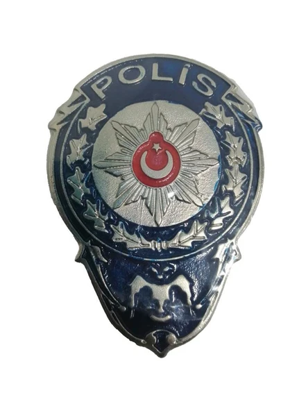 Single Sword Polis Metal Cüzdan Rozeti - Resim 4