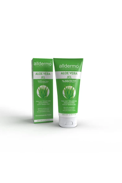 ALLDERMO Aloe Vera Gel 200 ml ürün görseli 1