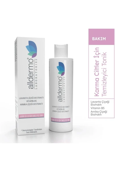 ALLDERMO Karma Ciltler Için Temizleyici Tonik 200 Ml ürün görseli 1
