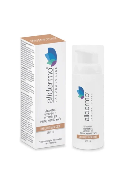 ALLDERMO Leke Karşıtı Bakım Kremi Spf15 50 ml ürün görseli 1