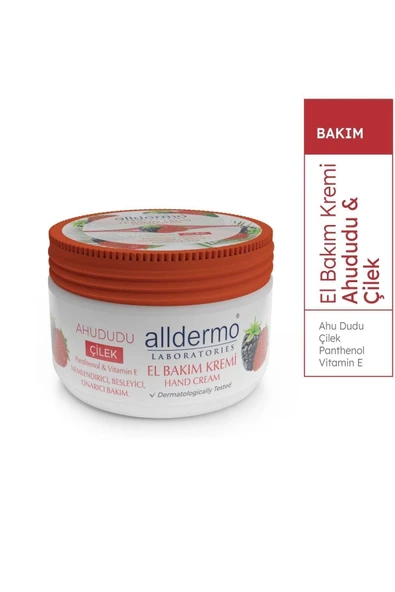 ALLDERMO El Bakım Kremı Ahududu Cılek 250 Ml ürün görseli 1