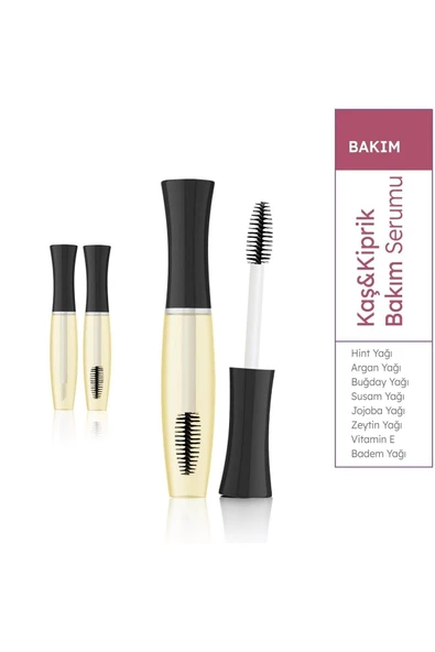 ALLDERMO Kaş Ve Kirpik Serumu 10 Ml + 10 Ml ürün görseli 1