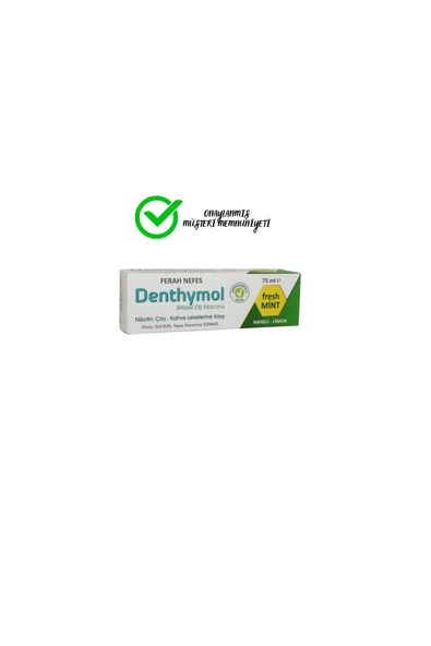 DENTHYMOL Dentymol Denthymol Ferah Nefes Bitkisel Diş Macunu 75 ml ürün görseli 1