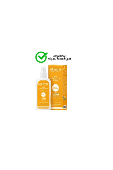 ALLDERMO Güneş Koruyucu Sprey Spf 50 200 ml ürün görseli 1