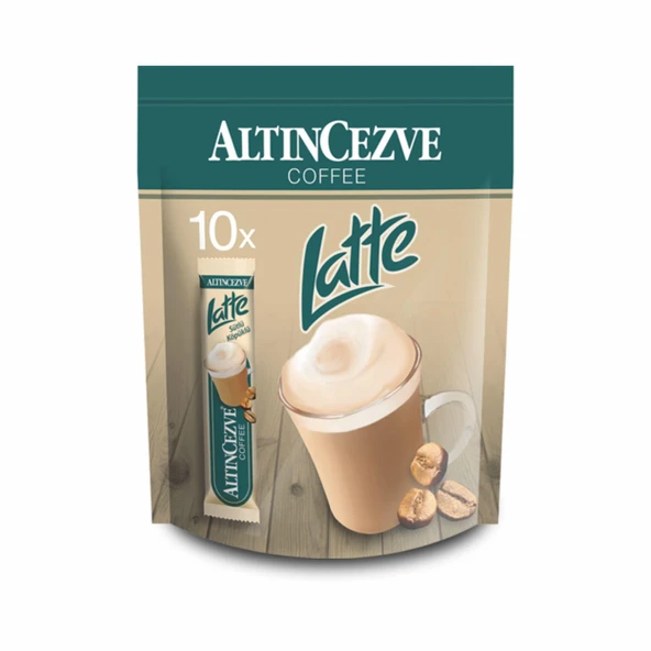 Altıncezve Latte Sütlü Köpüklü 10′ lu Paket (Tek İçimlik) 16 Gr x 10 Adet ürün görseli 1