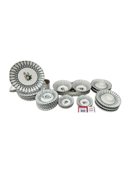 Cooker CKR4207 Porselen Kahvaltı Takımı 34 Parça ürün görseli 1