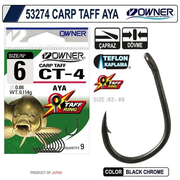 OWNER 53274 CT-4 Aya Sazan İğnesi ürün görseli 1