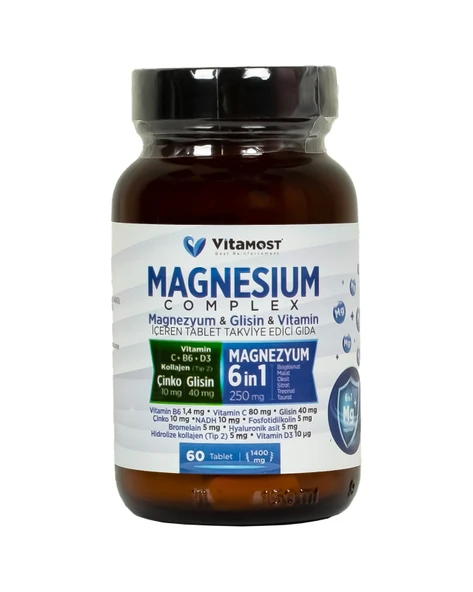 MAGNESIUM COMPLEX 60 TABLET ürün görseli 1