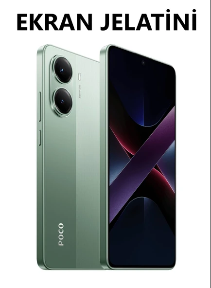POCO X7 Pro Uyumlu Ön+Arka Body Şeffaf Ultra Ekran Koruyucu Nano Jelatin ürün görseli 1