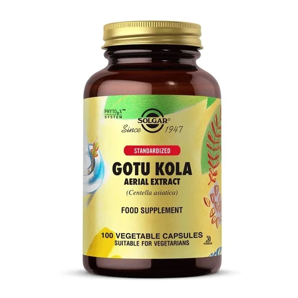 Solgar Gotu Kola 100 Kapsül ürün görseli 1