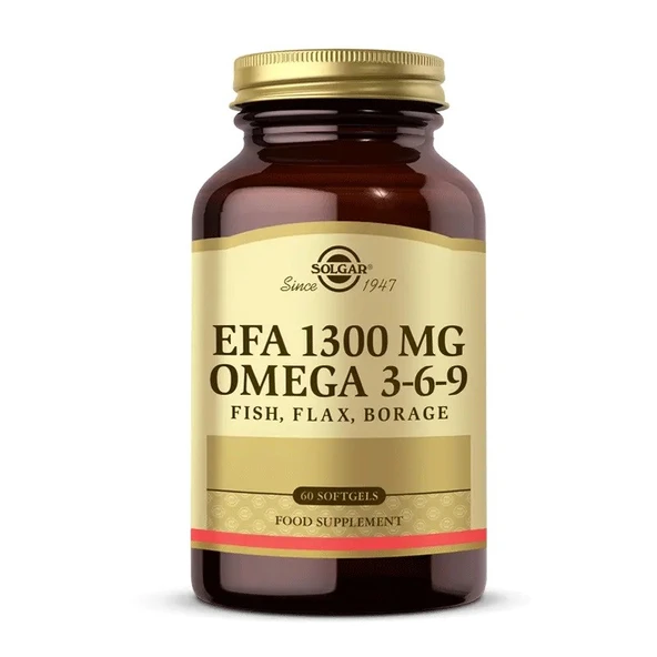 Solgar Omega 3-6-9 EFA 1300mg 60 Kapsül ürün görseli 1