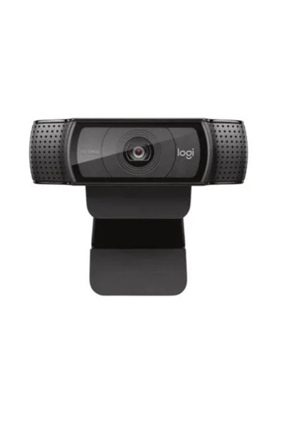 LOGİTECH C920 Pro HD Stereo Ses ile Full HD 1080p USB Mikrofonlu Webcam Siyah (960-000998) ürün görseli 1