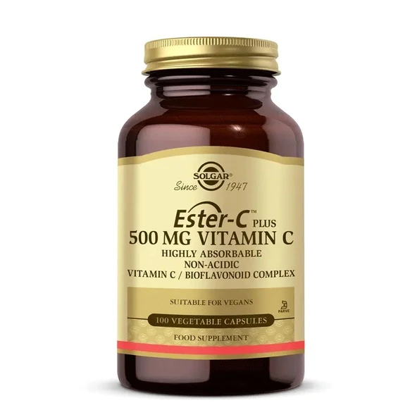 Solgar Ester-C Plus 500 mg Vitamin C 100 Kapsül ürün görseli 1