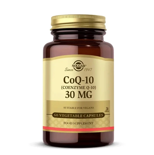 Solgar Coenzyme Q10 30mg 60 Vegi Kapsül ürün görseli 1