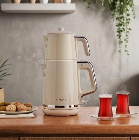 Aryıldız Tea Style Krem Çay Makinesi ürün görseli 1