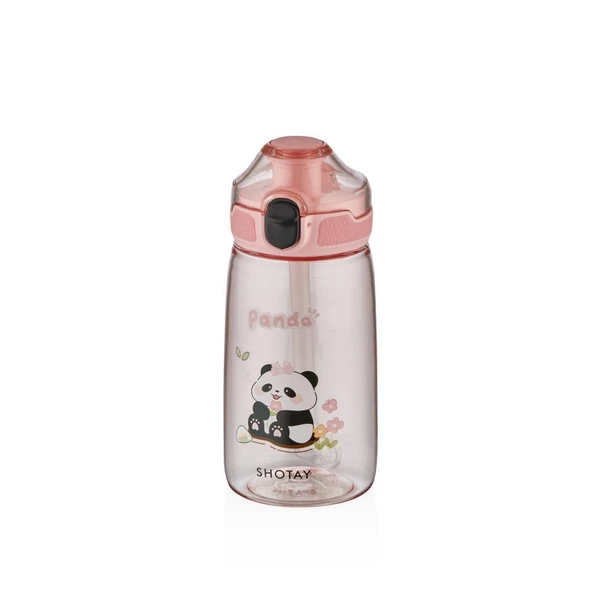 Shotay Child Çocuk Su Matarası Tritan Pembe 550Ml ürün görseli 1