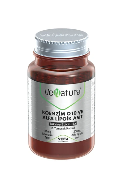 Venatura Koenzim Q10 Ve Alfa Lipoik Asit 60 Kapsül ürün görseli 1