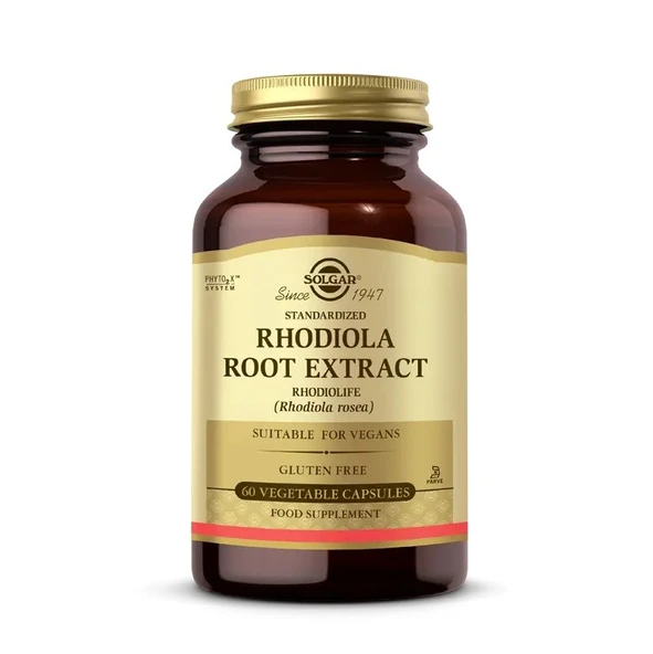 Solgar Rhodiola Root Extract 60 Kapsül ürün görseli 1