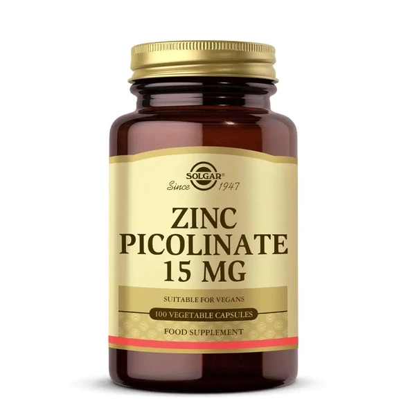 Solgar Zinc Picolinate 15mg 100 Kapsül ürün görseli 1