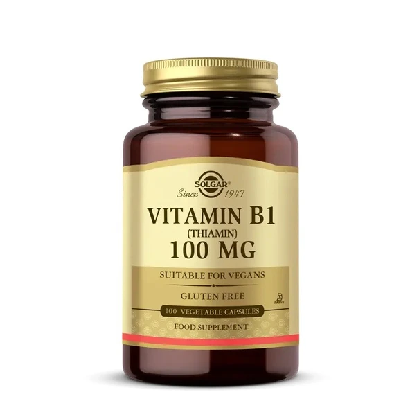 Solgar Vitamin B1 - Thiamin 100mg 100 Kapsül ürün görseli 1