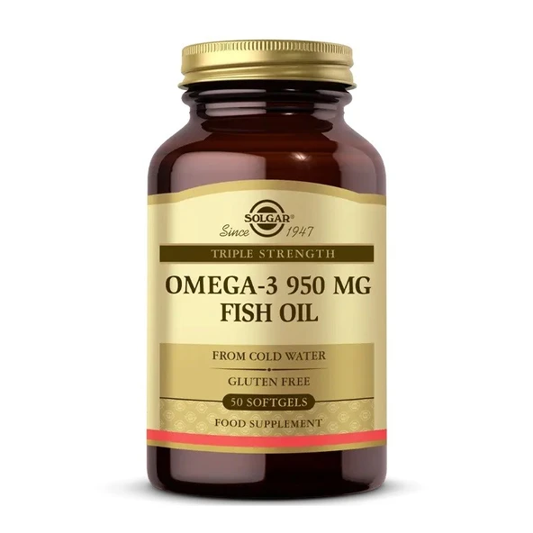 Solgar Omega-3 950 Soft Gel 100 Kapsül ürün görseli 1