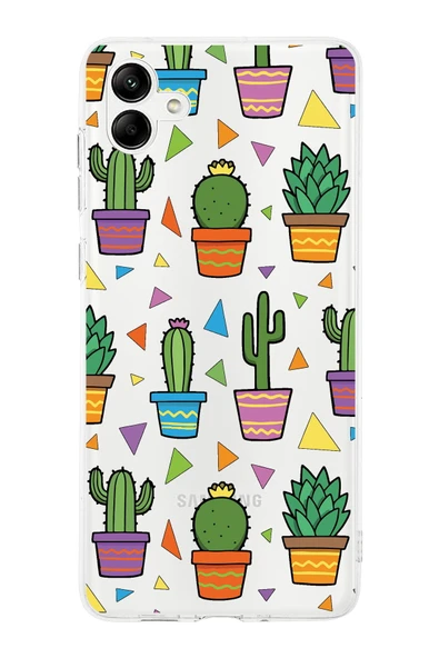 PrintiFy  Galaxy  A16 ile Uyumlu 1mm Slim Fit Water Color 4 Baskılı Şeffaf  Kılıf ürün görseli 1